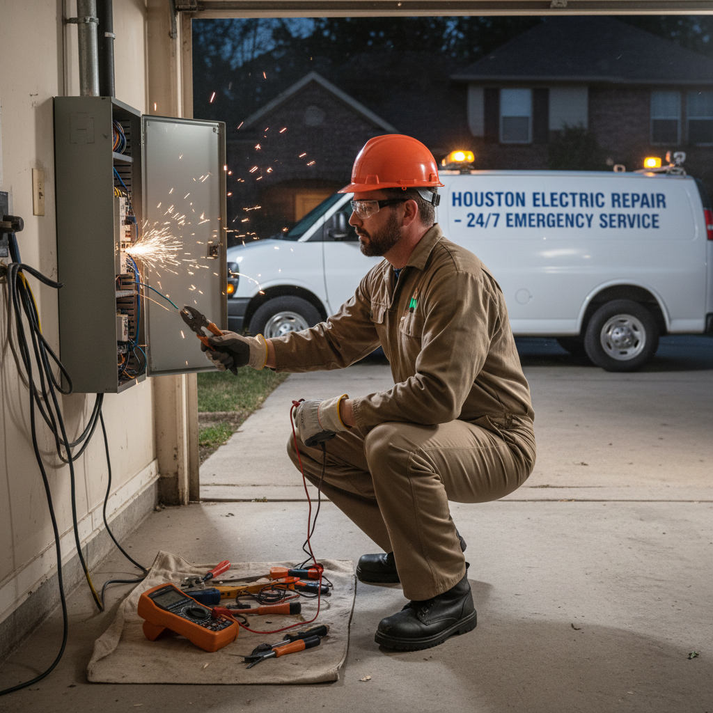 24/7 Electrical Emergency Repairs - Tell Projects Pearland TX