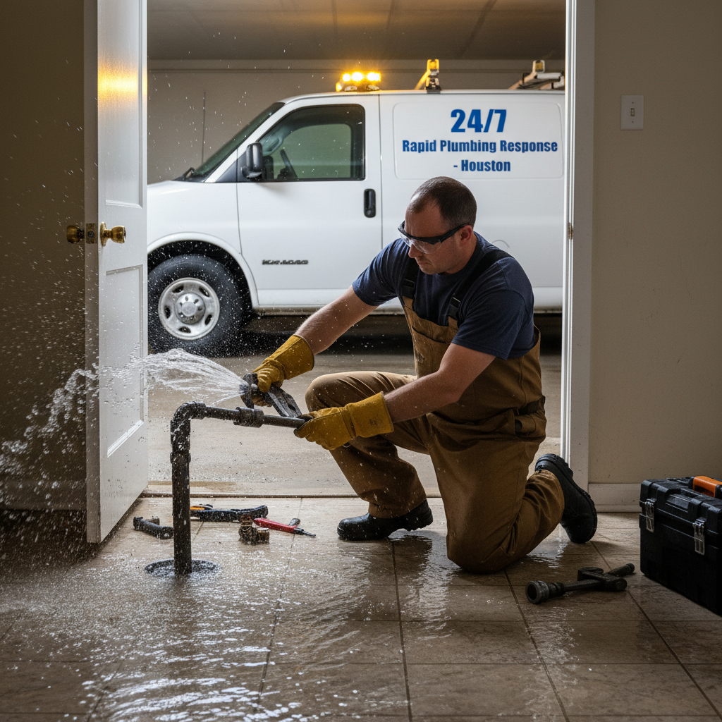 Plumbing Emergency Services - Tell Projects Pearland TX
