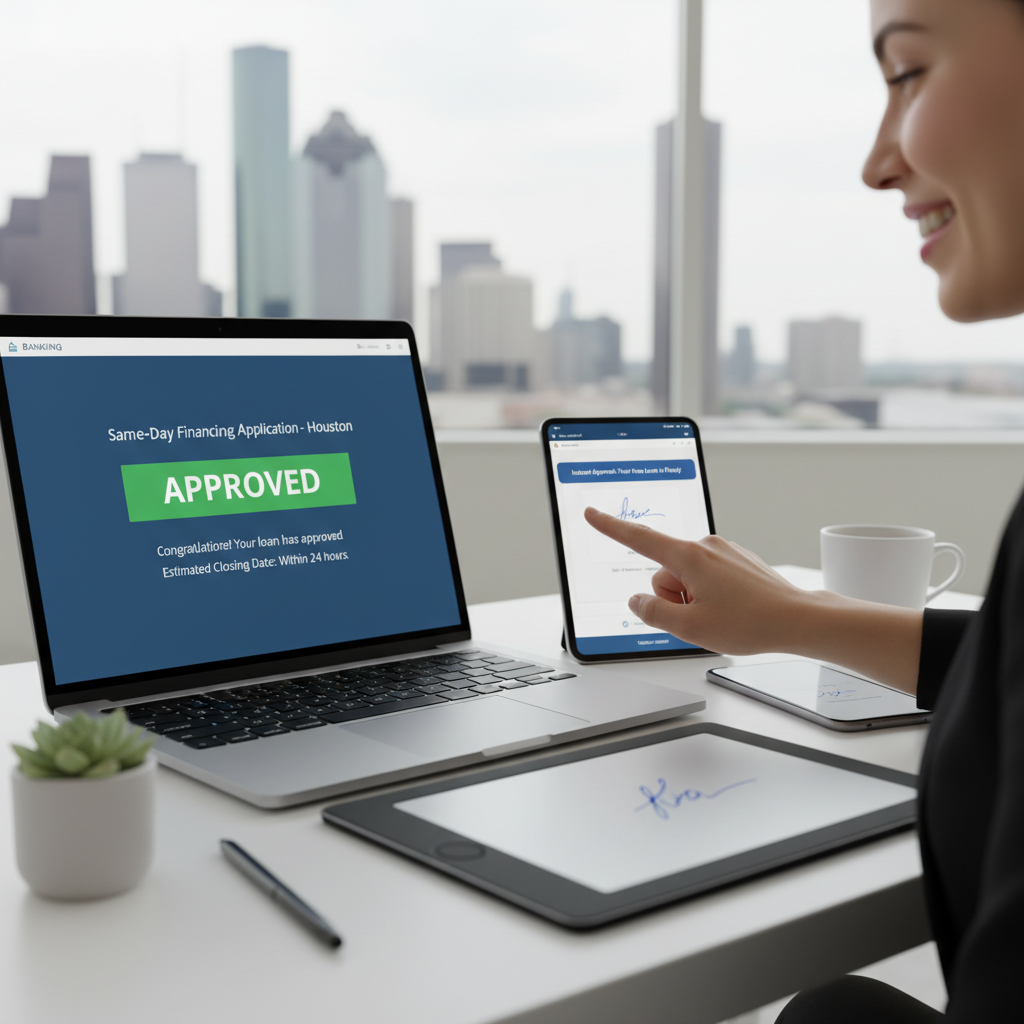 Same-Day Financing Approval - Tell Projects Pearland TX