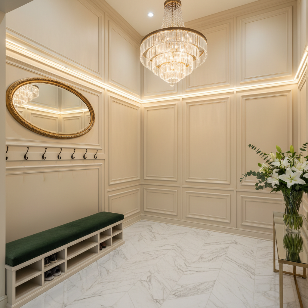 Entryway & Hallway Upgrades - Tell Projects Pearland TX