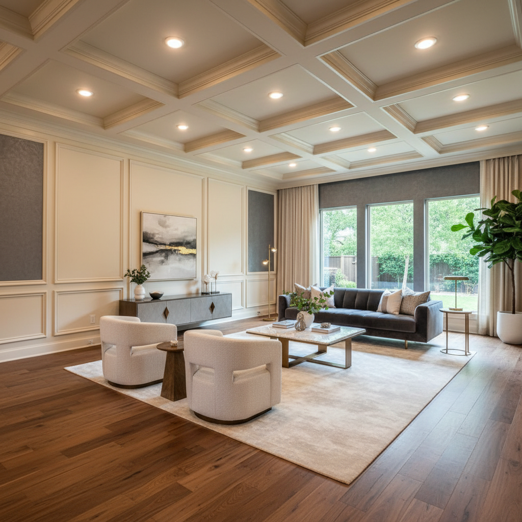 Living Room Remodeling Pearland - Tell Projects Pearland TX