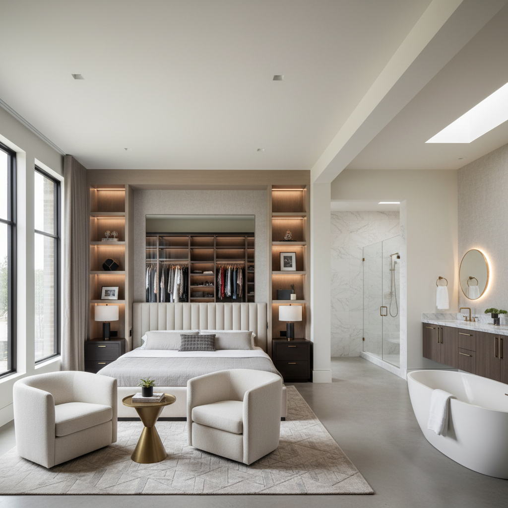 Master Bedroom Suite Pearland - Tell Projects Pearland TX