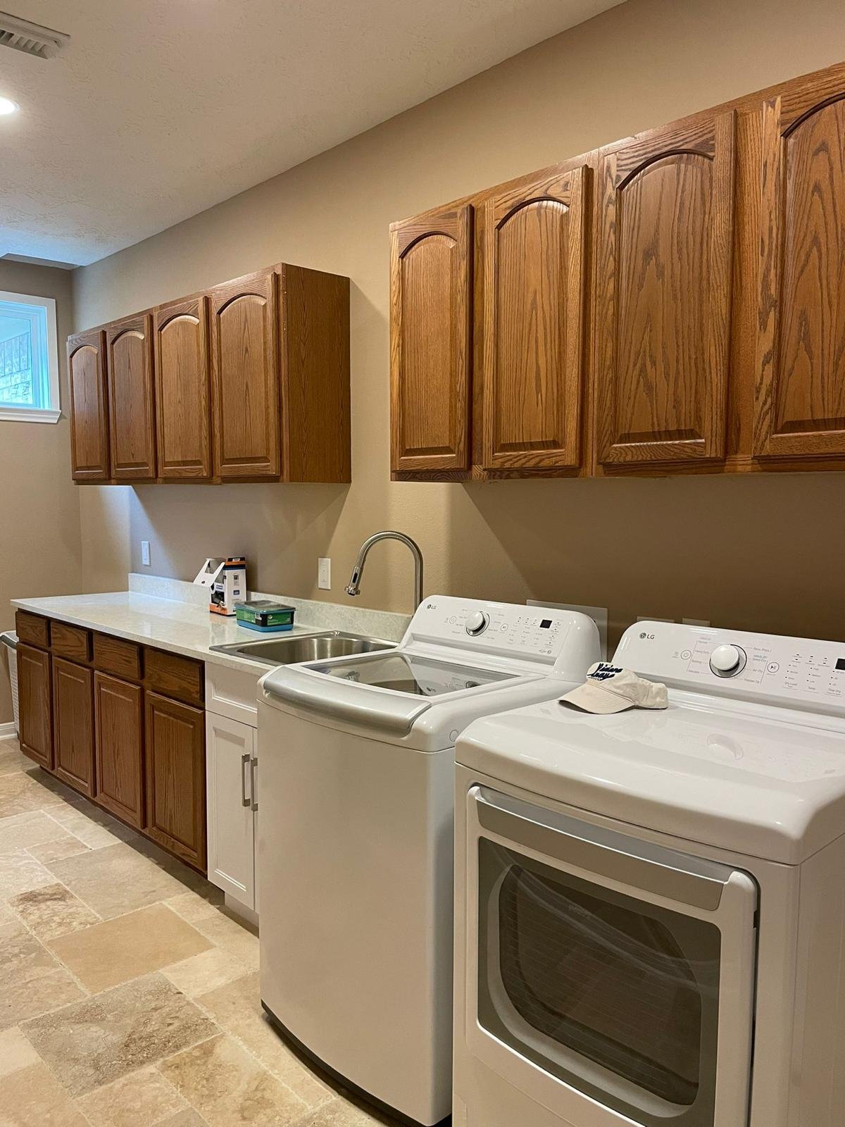Commercial laundry room renovation in Pearland apartment complex