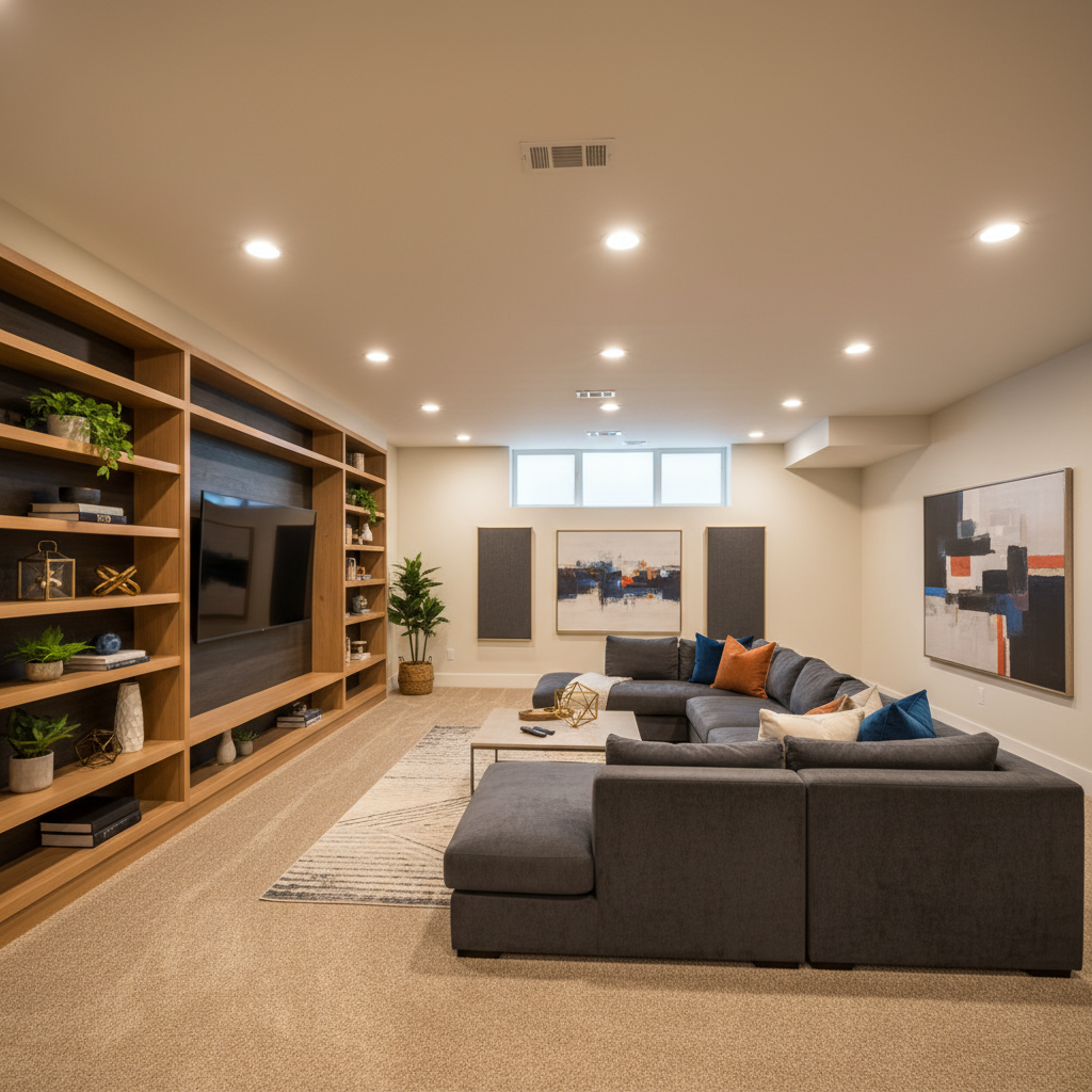 Basement Finishing Pearland TX