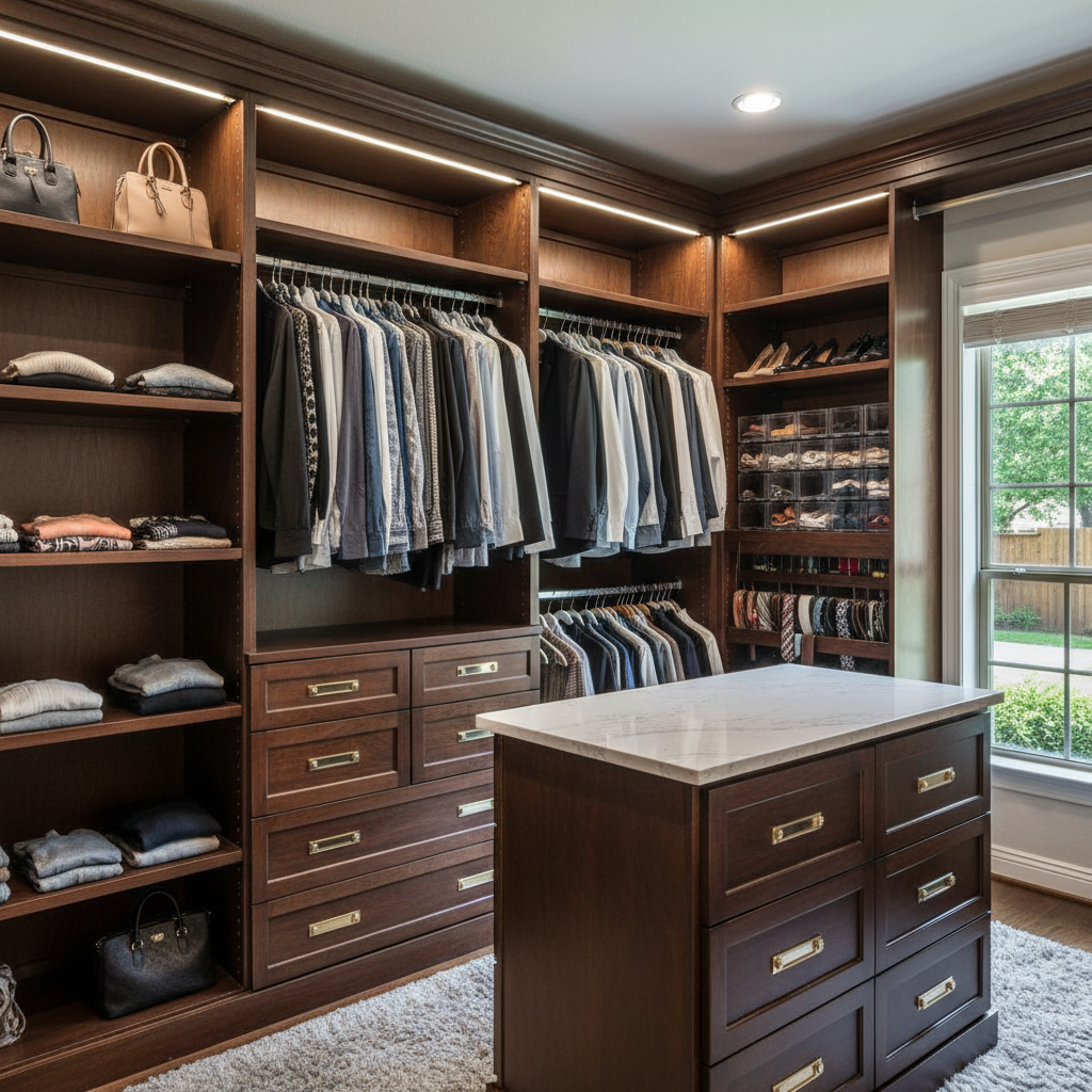 Storage Solutions Design - Tell Projects Pearland TX